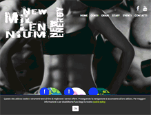 Tablet Screenshot of palestranewmillennium.com